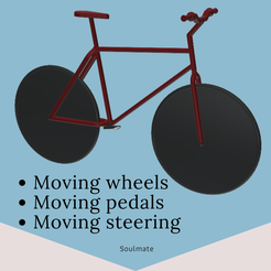 1.png STL file Bike・3D printable design to download
