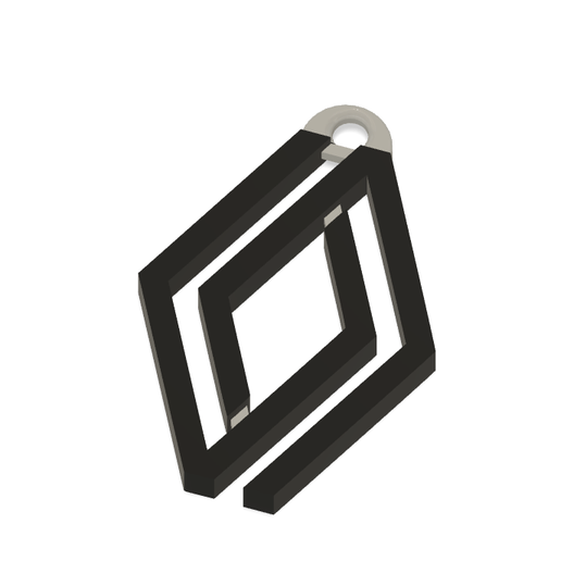 Renault Keychain (Logo 2022) 3D model