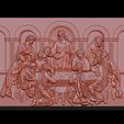K_-(8).jpg CNC 3d Relief Model STL for Router 3 axis - The Last Supper