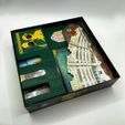 24.jpg 7 WONDERS DUEL + EXPANSIONS (PANTHEON AND AGORA) 3D PRINTABLE INSERTS / ORGANIZER