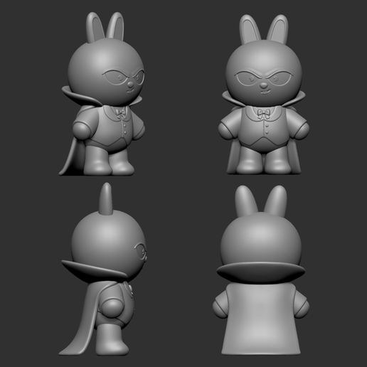 🐇 SKZOO EVIL LEEBIT STRAY KIDS KPOP・ STL File for 3D printing・Cults