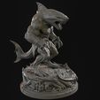 Untitled12_021.jpg Mutant Shark Warrior 3D Print Ready