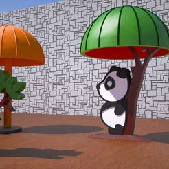 ere ion Lt Fel cia eet el a ‘e Ym ae Ls Ve ie } I ro a Archivo STL Panda de pie・Modelo para descargar y imprimir en 3D