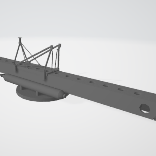 ️ Aircraft Catapult・ OBJ File for 3D printing・Cults