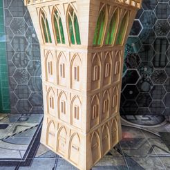 PXL_20230115_171212129.jpg STL-Datei Gotischer Turm Terrain・3D-Druck-Idee zum Herunterladen