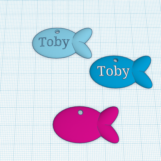 Cat-tag.png Cat tag fish shape