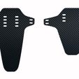 Mud-Guard-Render.jpg Cyclist's Choice: Versatile 3D Printable Mudguards for Mountain Bikes - Front & Rear, Easy Install