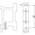 Cad.png DIN rail adapter