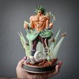 broly1_live3dprintspt.jpg Broly Dragon Ball Super for 3D printing and Frieza with Supports