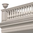 3ddd_3.jpg Classic balcony balustrade 3D model