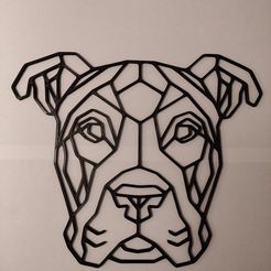 IMG_20220425_222655.jpg PitBull dog in geometric shape for decoration