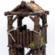 Watch Tower Wood Design 1 (2).JPG Outpost sentry tower and palisade walls