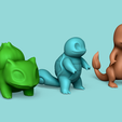 pokemons only main.png Pokemon Islands - Bulbasaur, Charmander, Squirtle - Printable