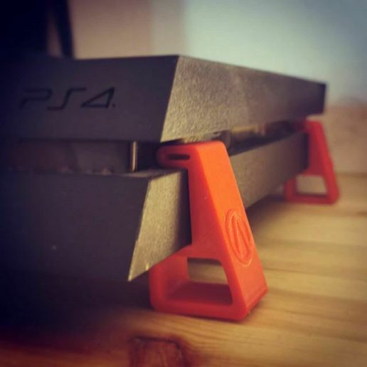 Playstation PS4 Feet Borderlands and Overwatch 3D model