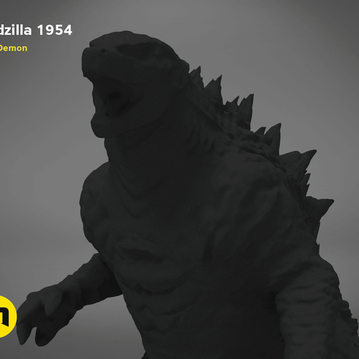 godzilla-black-japanese-detail1.191.png Download free OBJ file Godzilla 1954 figure and bottle opener • Design to 3D print, 3D-mon