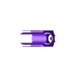 WaWa body ribbed.stl WaWa paintball pump and body kit