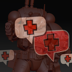 medic.png Free STL file Space Recon Medic・Design to download and 3D print