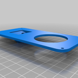back_plate.png 3D printed Logitech X530 speaker to surround speaker