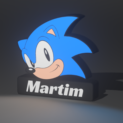 Martin Sonic lighting - 3D model önizlemesi