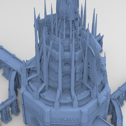 untitled.554.png OBJ file Medieval Lion Tower Grand castle 1・Model to download and 3D print, aramar