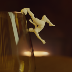soccer-bicyclekick-close.png Archivo STL gratis Marcador de copas de vino - Bicycle Kick・Plan para descargar y imprimir en 3D