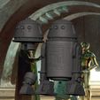 screenshot.6035.jpg Star Wars The Mandalorian . R5-D4 droid .3D action figure .OBJ Kenner style.
