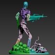 S-28.jpg Terminator T-800 Endoskeleton Salvation Diorama T2 Improved Version
