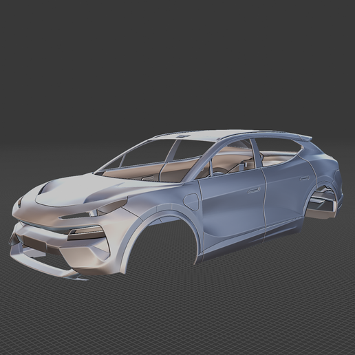 Lotus Eletre S 2023 Crossover Body Ready for 3D Printing