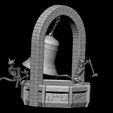 Untitled-5.jpg AC DC Hells Bells whith base 3D print model