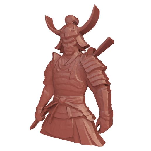 Samurai-low-poly0001.jpg Samurai low poly