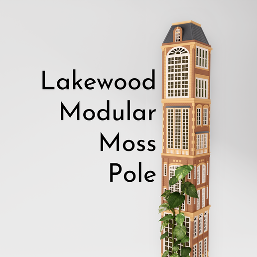 Lakewood Modular Brick Moss Pole