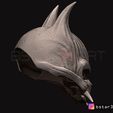 13.JPG Oni Skull Mask - Hannya Mask-Devil Mask For cosplay 3D print model