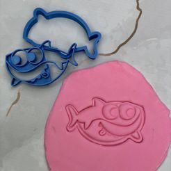 Imagen-JPEG-13.jpeg STL file Baby Shark Cutter - Pack x3・3D printer design to download