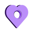 heart.stl Impossible valentines heart fidget spinner (NO AMS, NO SUPPORTS)