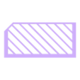 FluvalSpec-DividerDiagonalBars.stl Filter Basket for Fluval Spec Aquarium