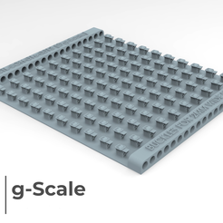 Render-01-with-logo.png 2mm Wide Strap Buckles (1/16 Scale) for Scale Models –  (See details) – STL Digital download