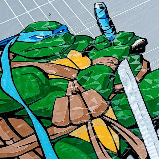 PXL_20230518_123559097.jpg Леонардо из TMNT 12 цветов AMS MMU ERCF