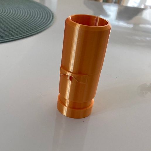 Miele to Dyson Adaptor 3D model