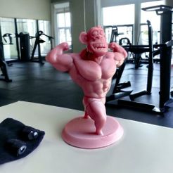 WhatsApp-Image-2023-07-28-at-19.21.36.jpeg Файл STL Скучающая обезьяна Swole Body・3D-печатная модель для загрузки