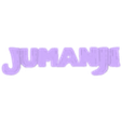 WhiteOrangeYellow - Jumanji (1995).stl 3D MULTICOLOR LOGO/SIGN - Jumanji (Deux Variations)