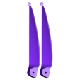 Prop04.STL Melusine - 3D printed electric glider and FPV platform