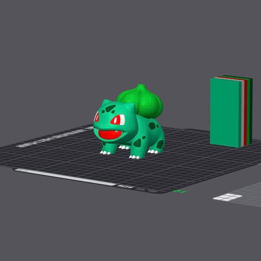 z5855441536432_ad0efdb71900aecd6b6afec26719ec63.jpg Pokemon Bulbasaur - STL & 3mf Multicolor