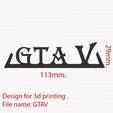 20.jpg GTA keyholder/keychain and GTA V title for home decoration