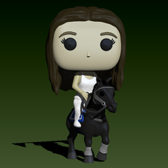 frente.png STL-Datei Funko-Pferdereiter・3D-Druck-Idee zum Herunterladen