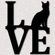 project_20230626_2043272-01.png Love My Cat wall art Love Cats wall decor 2d art