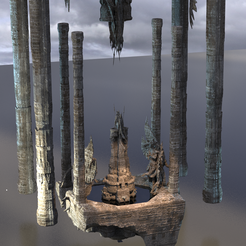 castle-with-interior-3.1423.png OBJ file Fallen Angel Blood Font Dark 8・Template to download and 3D print, aramar