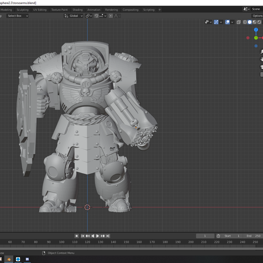Fisting Imperial Hammernators 3D model