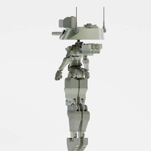 🪖 BMP-3 Tank Girl | Articulated figure - Tankmorph・ 3D File for 3D ...