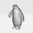 Penguin_F2.png Penguin low poly
