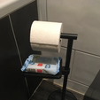 01.png Wet Wipe Holder for Toilet Paper Stand